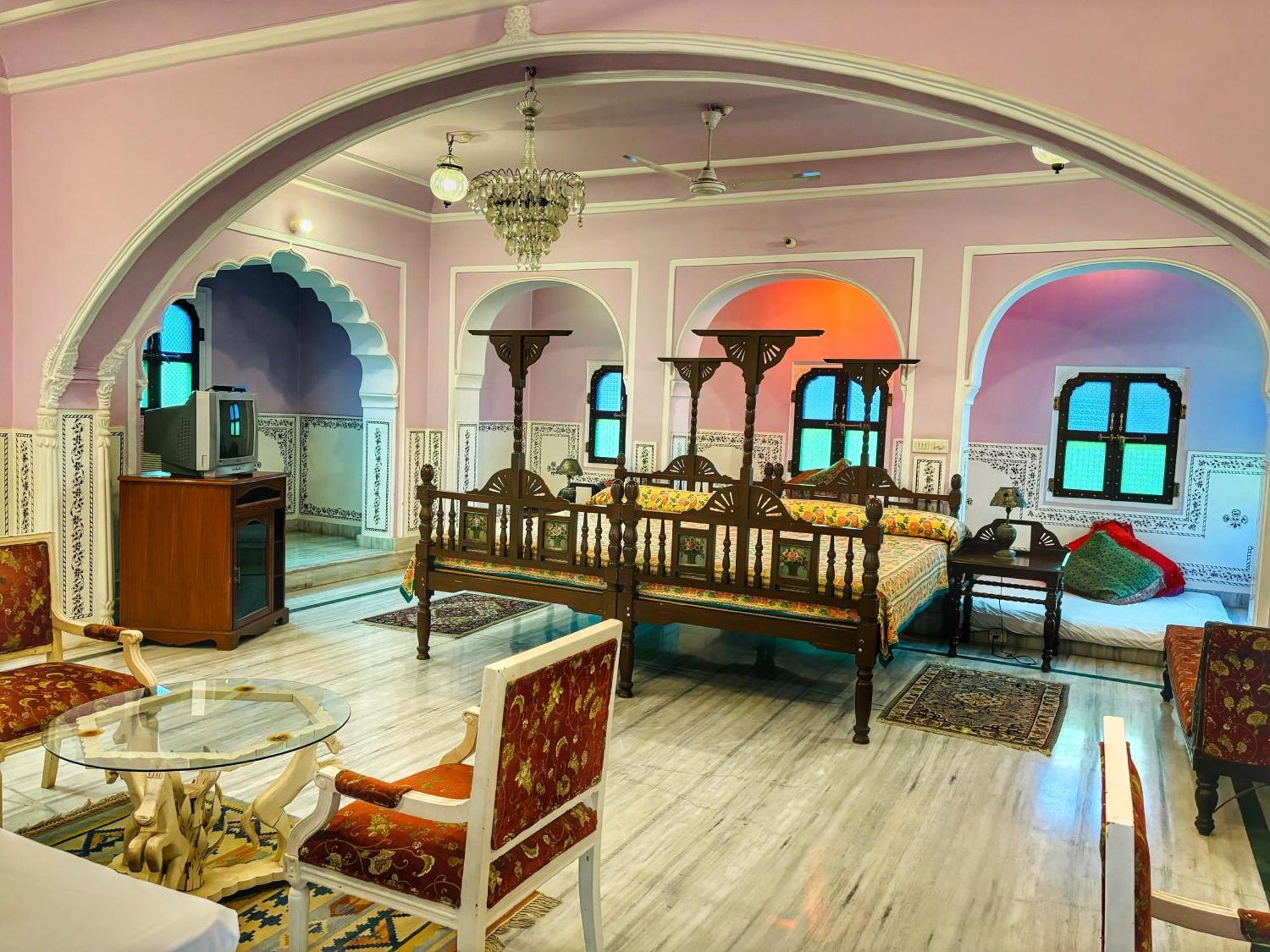 Hotel Saba Haveli Džajpur Exteriér fotografie